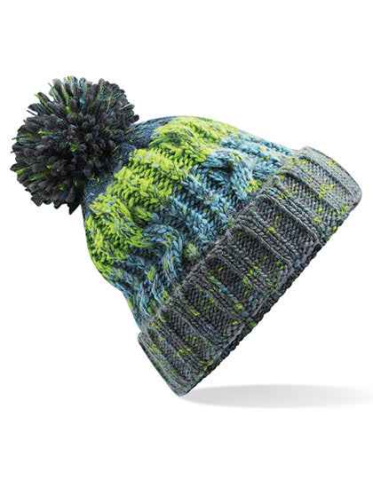 Corkscrew Pom Pom Beanie - CB486