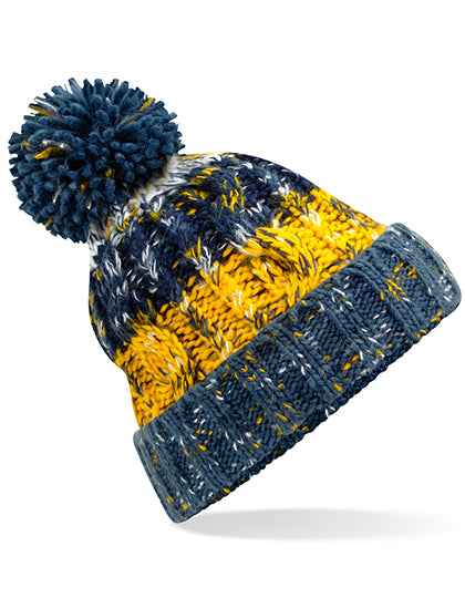 Corkscrew Pom Pom Beanie - CB486