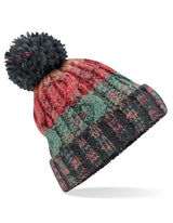 Corkscrew Pom Pom Beanie - CB486
