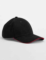 EarthAware® Classic Organic Cotton 6 Panel Cap - Sandwich Peak - CB820C