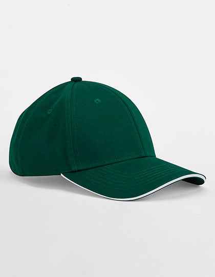 EarthAware® Classic Organic Cotton 6 Panel Cap - Sandwich Peak - CB820C