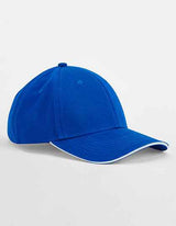 EarthAware® Classic Organic Cotton 6 Panel Cap - Sandwich Peak - CB820C
