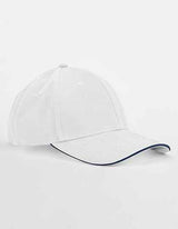EarthAware® Classic Organic Cotton 6 Panel Cap - Sandwich Peak - CB820C