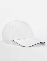 EarthAware® Classic Organic Cotton 5 Panel Cap - Sandwich Peak - CB825C