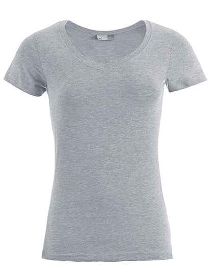 Women´s Slim Fit V-Neck-T - E3086