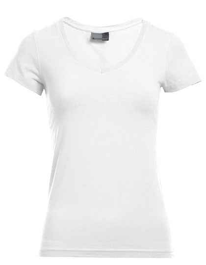 Women´s Slim Fit V-Neck-T - E3086