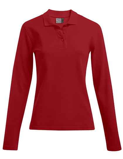 Women´s Heavy Polo Long Sleeve - E4605