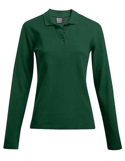 Women´s Heavy Polo Long Sleeve - E4605