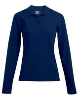 Women´s Heavy Polo Long Sleeve - E4605