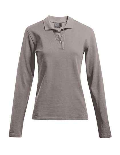 Women´s Heavy Polo Long Sleeve - E4605