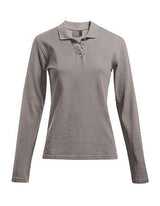 Women´s Heavy Polo Long Sleeve - E4605