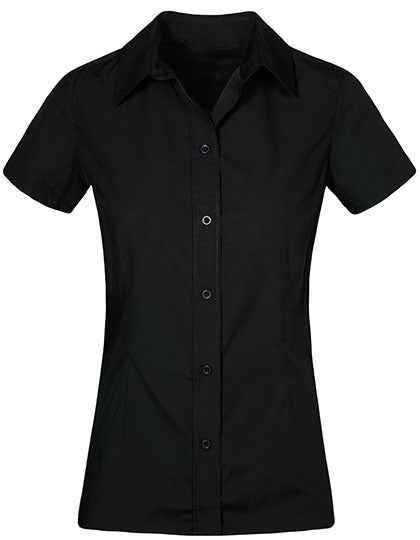 Women´s Poplin Shirt Short Sleeve - E6305