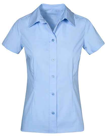 Women´s Poplin Shirt Short Sleeve - E6305