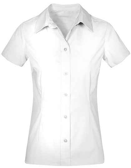 Women´s Poplin Shirt Short Sleeve - E6305