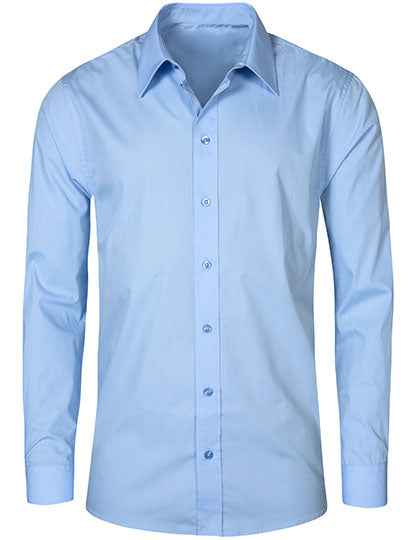 Men´s Poplin Shirt Long Sleeve - E6310