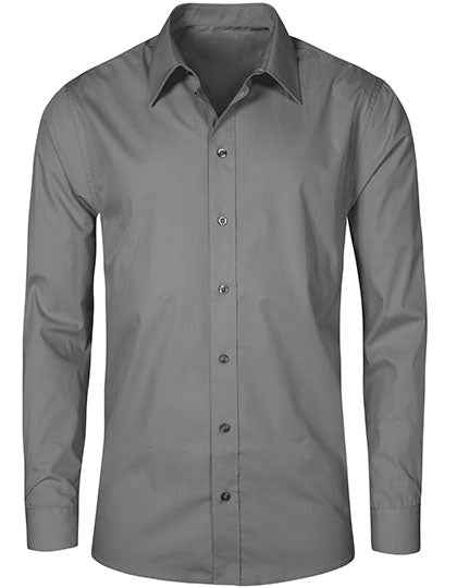 Men´s Poplin Shirt Long Sleeve - E6310