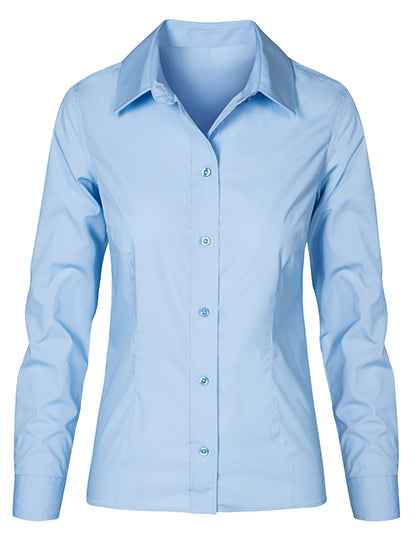 Women´s Poplin Shirt Long Sleeve - E6315