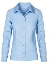 Women´s Poplin Shirt Long Sleeve - E6315