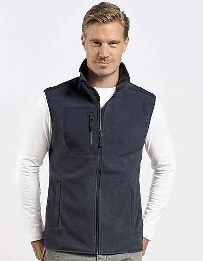 Men´s Canvas Fleece Vest - E7940N