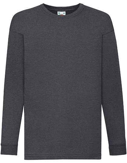 Kids´ Valueweight Long Sleeve T - F240K