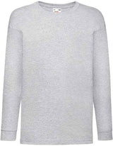 Kids´ Valueweight Long Sleeve T - F240K