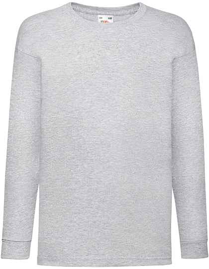 Kids´ Valueweight Long Sleeve T - F240K