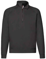 Premium Zip Neck Raglan Sweat - F382
