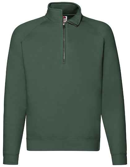 Premium Zip Neck Raglan Sweat - F382