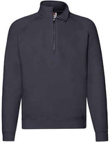 Premium Zip Neck Raglan Sweat - F382