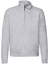 Premium Zip Neck Raglan Sweat - F382