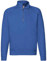Premium Zip Neck Raglan Sweat - F382