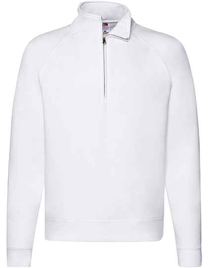 Premium Zip Neck Raglan Sweat - F382
