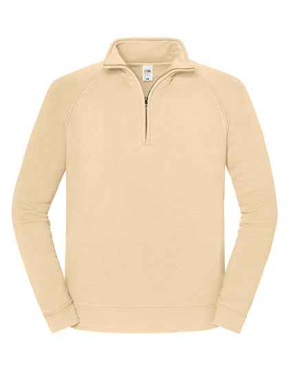 Iconic Premium Zip Neck Sweat - F383