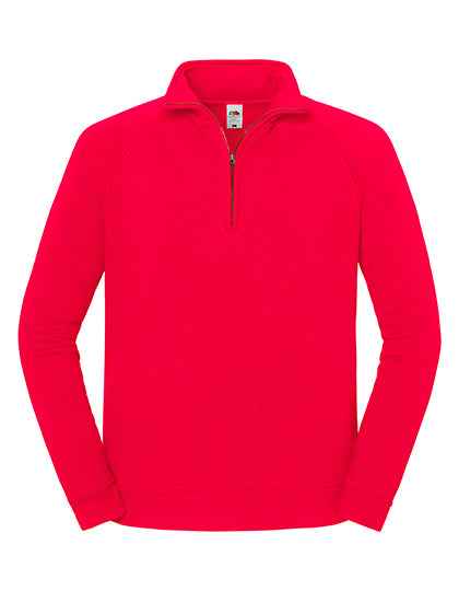 Iconic Premium Zip Neck Sweat - F383