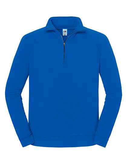 Iconic Premium Zip Neck Sweat - F383