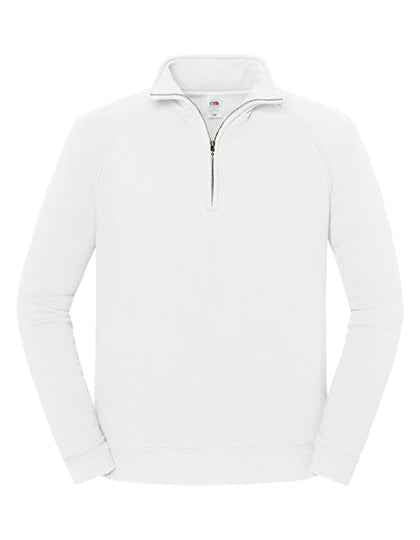 Iconic Premium Zip Neck Sweat - F383