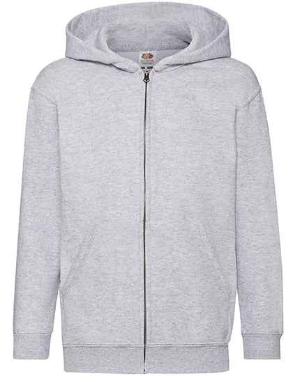 Kids´ Classic Hooded Sweat Jacket - F401NK
