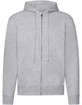 Classic Hooded Sweat Jacket - F401N