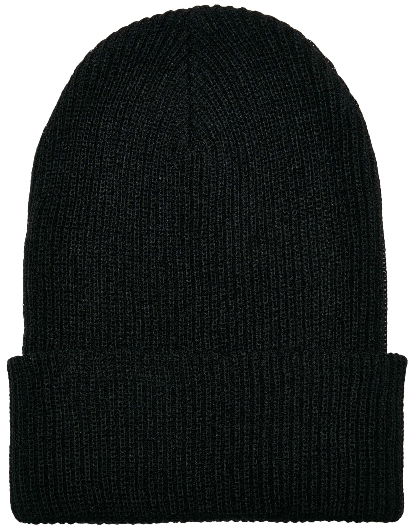Recycled Yarn Ribbed Knit Beanie - FX1504RY