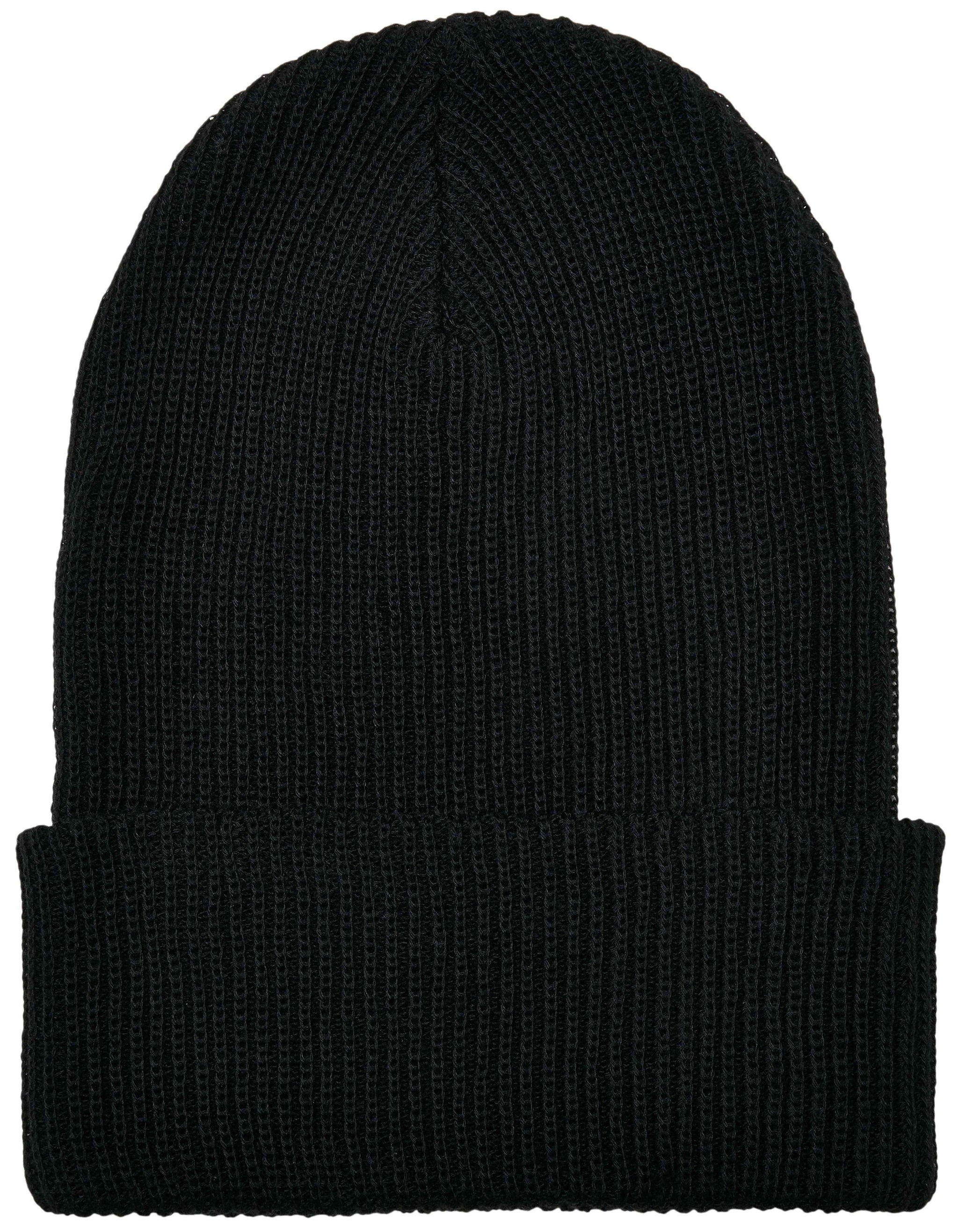 Recycled Yarn Ribbed Knit Beanie - FX1504RY
