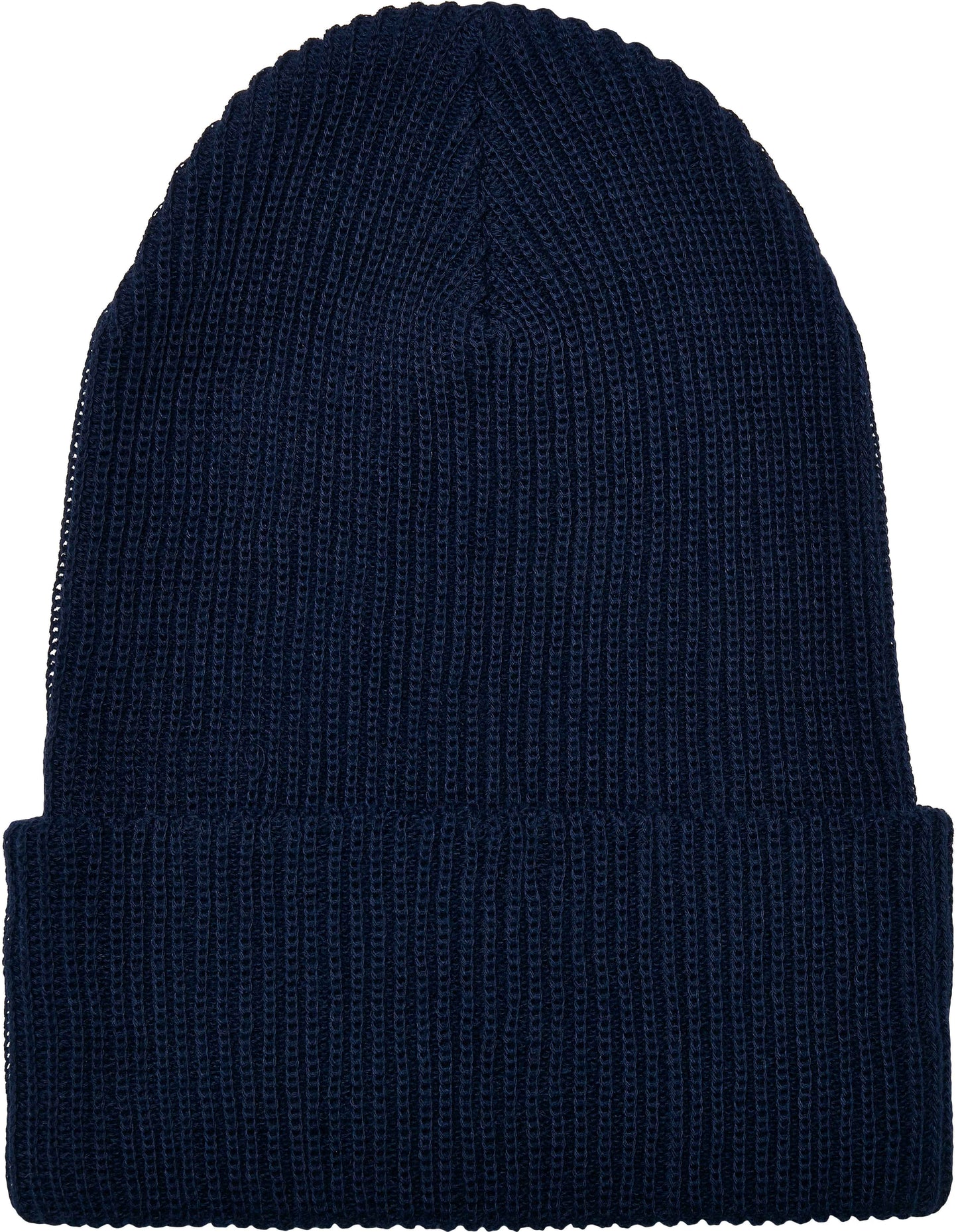 Recycled Yarn Ribbed Knit Beanie - FX1504RY