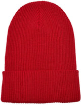 Recycled Yarn Ribbed Knit Beanie - FX1504RY