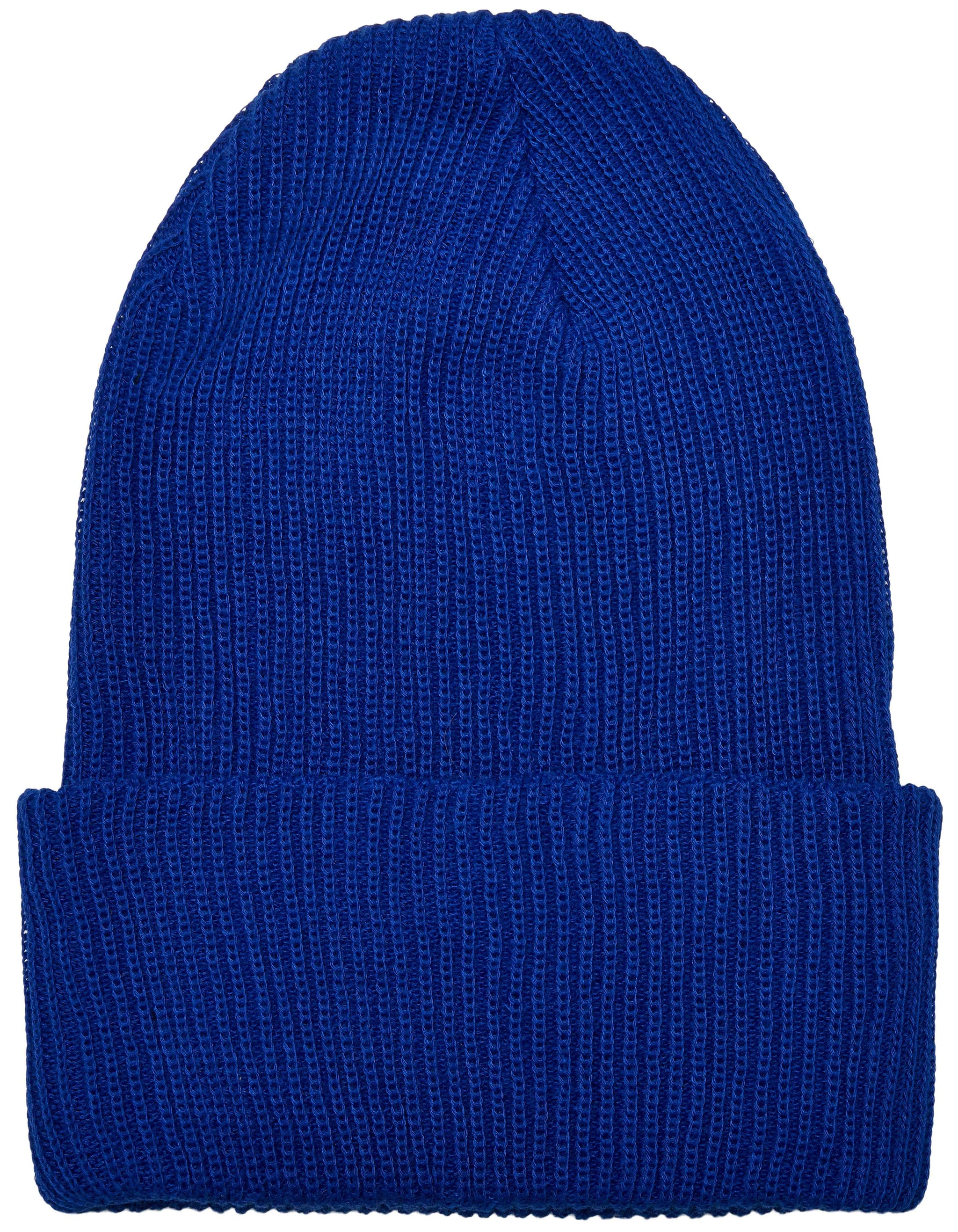 Recycled Yarn Ribbed Knit Beanie - FX1504RY