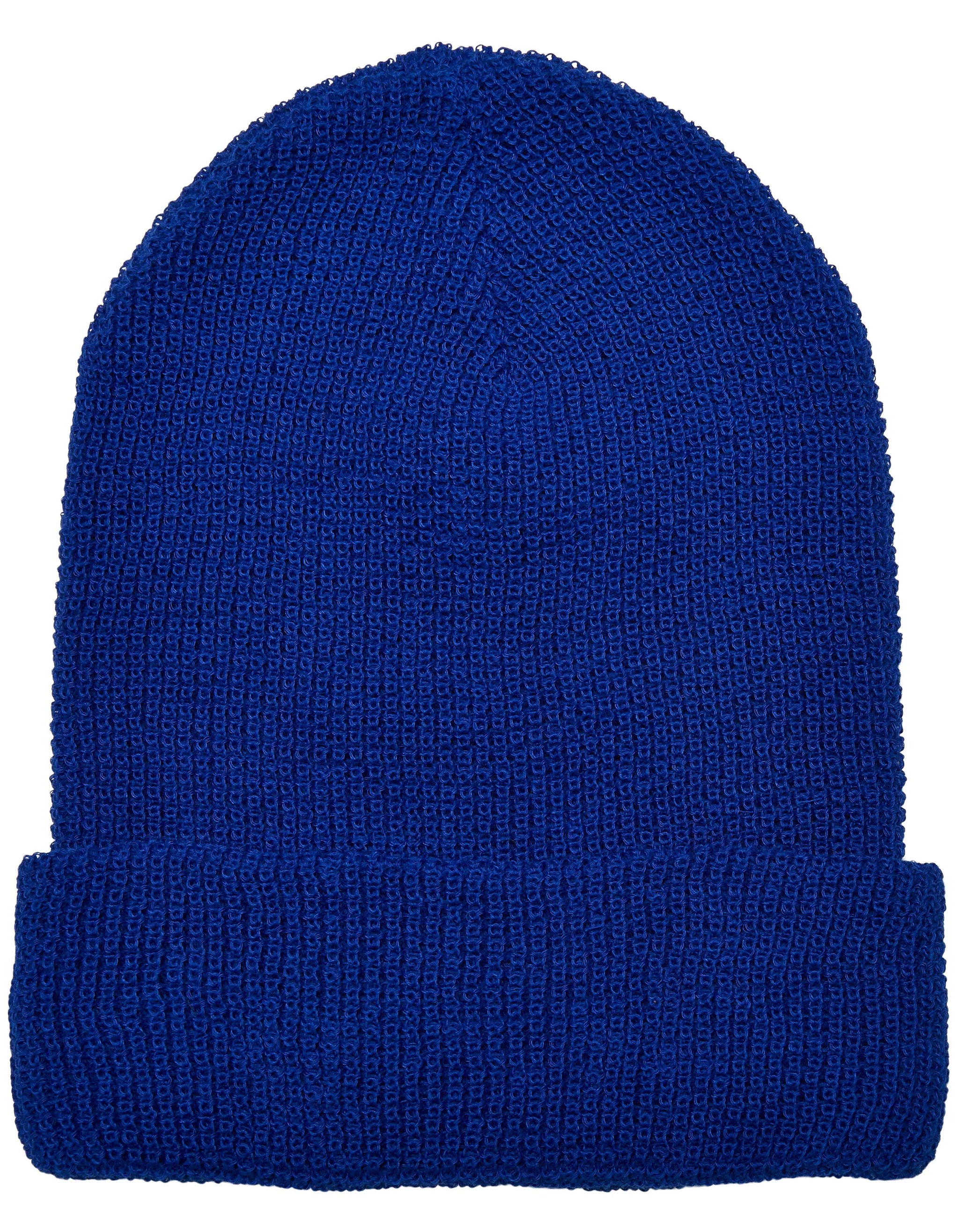 Recycled Yarn Waffle Knit Beanie - FX1505RY