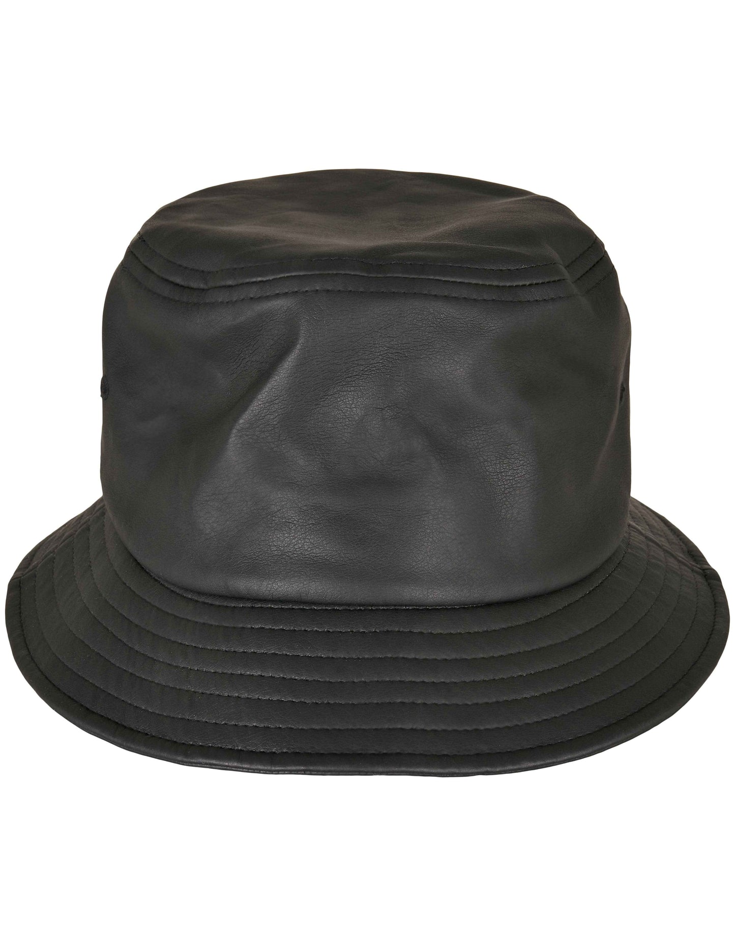 Imitation Leather Bucket Hat - FX5003IL
