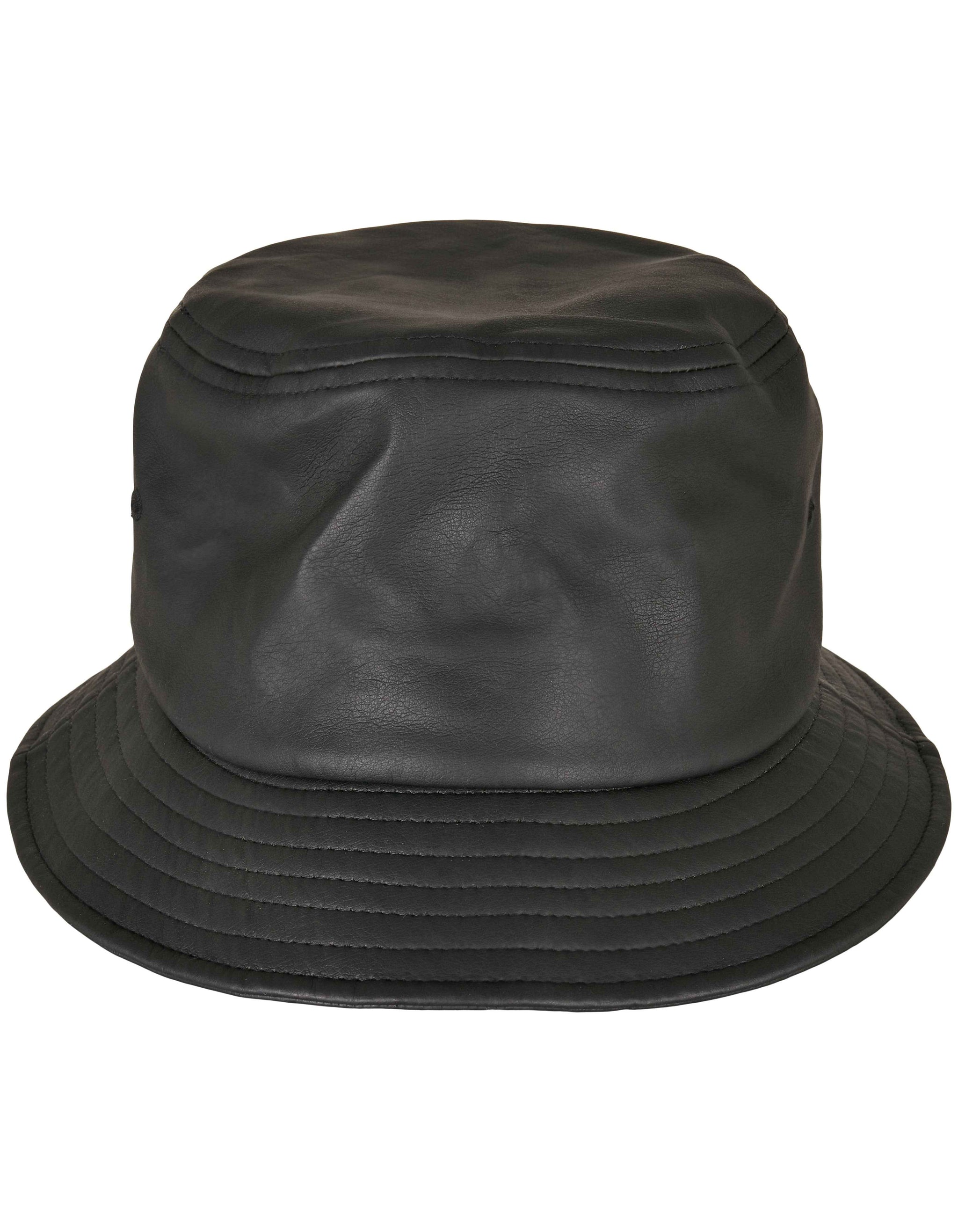 Imitation Leather Bucket Hat - FX5003IL