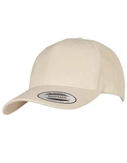 YP Classics 5-Panel Premium Curved Visor Snapback Cap - FX5789M