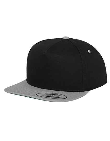Classic 5 Panel Snapback Cap - FX6007T