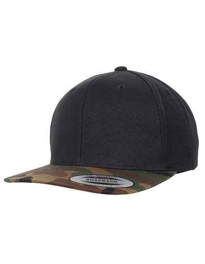 Classic Snapback 2-Tone Camo Cap - FX6089TC
