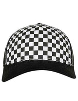Checkerboard Retro Trucker - FX6506CB